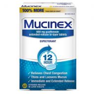 Walgreens Mucinex Expectorant, 600mg Extended-Release Bi-Layer Tablets