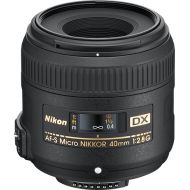 Bestbuy Nikon - AF-S DX Micro-NIKKOR 40mm f2.8G Macro Lens - Black