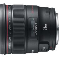 Bestbuy Canon - EF 24mm f1.4L II USM Wide-Angle Lens - Black