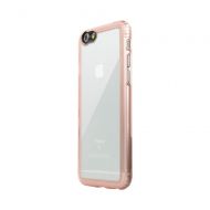 Bestbuy SaharaCase - Case with Glass Screen Protector for Apple iPhone 6 Plus and 6s Plus - ClearRose Gold