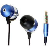 Bestbuy GOgroove - AudiOHM HF Wired In-Ear Headphones - Blue