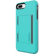Bestbuy Incipio - STOWAWAY Case for Apple iPhone 7 Plus - CharcoalTurquoise