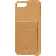Bestbuy Platinum - Genuine American Leather Wallet Case for Apple iPhone 8 Plus - Old Saddle