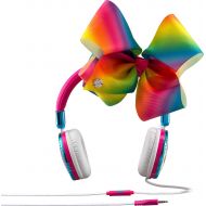 Bestbuy eKids - JoJo Siwa Wired On-Ear Headphones - White/Blue/Yellow/Green/Pink