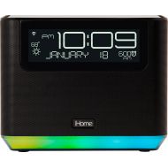 Bestbuy iHome - AVS16 Smart Alarm Clock with Alexa - Black