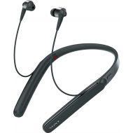 Bestbuy Sony - 1000X Premium Wireless Noise Cancelling Behind-the-Neck Headphones - Black