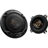 Bestbuy Kenwood - Road Series 4" 2-Way Car Speakers with Cloth Cones (Pair) - Black