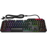 Bestbuy HP - OMEN by HP Sequencer Wired Gaming Optical-Mechanical Blue Switch Keyboard with RGB Back Lighting - Black