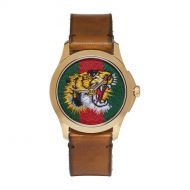 Gucci Gold Medium G-Timeless Tiger Watch