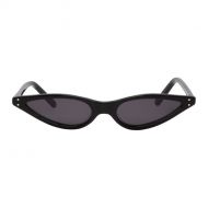 George Keburia Black Micro Cat-Eye Sunglasses