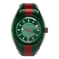Gucci Green & Red G-Sync Watch