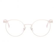 Fendi Pink Round Glasses