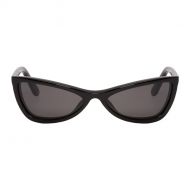 Balenciaga Black Thin Cat-Eye Sunglasses