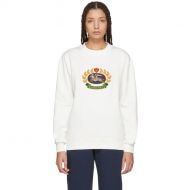 Burberry Off-White Crest Sweatshirt
