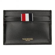 Thom Browne SSENSE Exclusive Black Embossed Toy Icon Single Card Holder