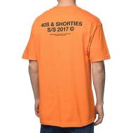 40S AND SHORTIES 40s & Shorties General Logo Orange T-Shirt