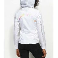A-LAB A-Lab Kenlie Good Vibes White Windbreaker Jacket