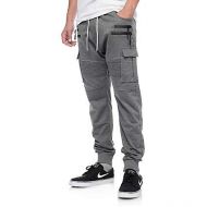 AMERICAN STITCH American Stitch Charcoal Cargo Terry Jogger Pants
