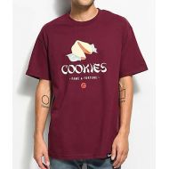 COOKIES Cookies Fame And Fortune Maroon T-Shirt