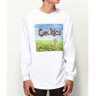 COOKIES Cookies Keep Off The Grass White Long Sleeve T-Shirt