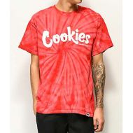 COOKIES Cookies Thin Mint Red Tie Dye T-Shirt