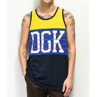 DGK Backhand Yellow Tank Top