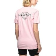 DIAMOND SUPPLY Diamond Supply Co. Brilliant Pink Boyfriend T-Shirt