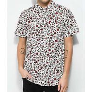 DRAVUS Dravus Landon Floral White Short Sleeve Shirt