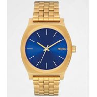 NIXON WATCHES Nixon Time Teller All Gold & Blue Sunray Analog Watch