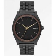 NIXON WATCHES Nixon Time Teller Black, Brown & Brass Analog Watch