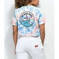PINK DOLPHIN Pink Dolphin No Bad Days Multi Tie Dye T-Shirt