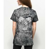 SKETCHY TANK Sketchy Tank Good Fortune Black Crystal Wash T-Shirt