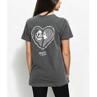 SKETCHY TANK Sketchy Tank Heart Grey T-Shirt