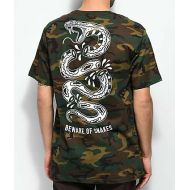 SKETCHY TANK Sketchy Tank Snakes Camo T-Shirt