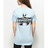 SWALLOWS & DAGGERS Swallows &, Daggers Blue T-Shirt