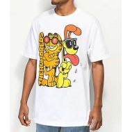 THE HUNDREDS The Hundreds x Garfield Odie White T-Shirt