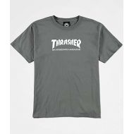 THRASHER Thrasher Boys Skate Mag Charcoal T-Shirt