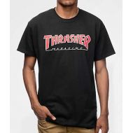 THRASHER Thrasher Magazine Outlined Black T-Shirt