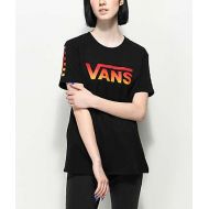 VANS Vans Black Gradient Checker T-Shirt