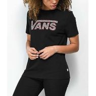 VANS Vans Cherry Checkerboard Black T-Shirt