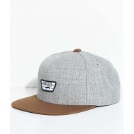 VANS Vans Full Patch II Grey & Brown Snapback Hat