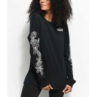 VANS Vans Rose Thorns Long Sleeve Black T-Shirt