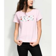 VANS Vans Skimmer Floral Pink T-Shirt