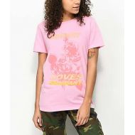 VITRIOL Vitriol Misery Loves Company Pink T-Shirt