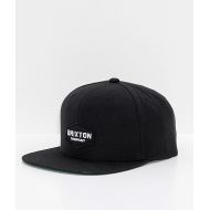 BRIXTON Brixton Obtuse II Black Snapback Hat