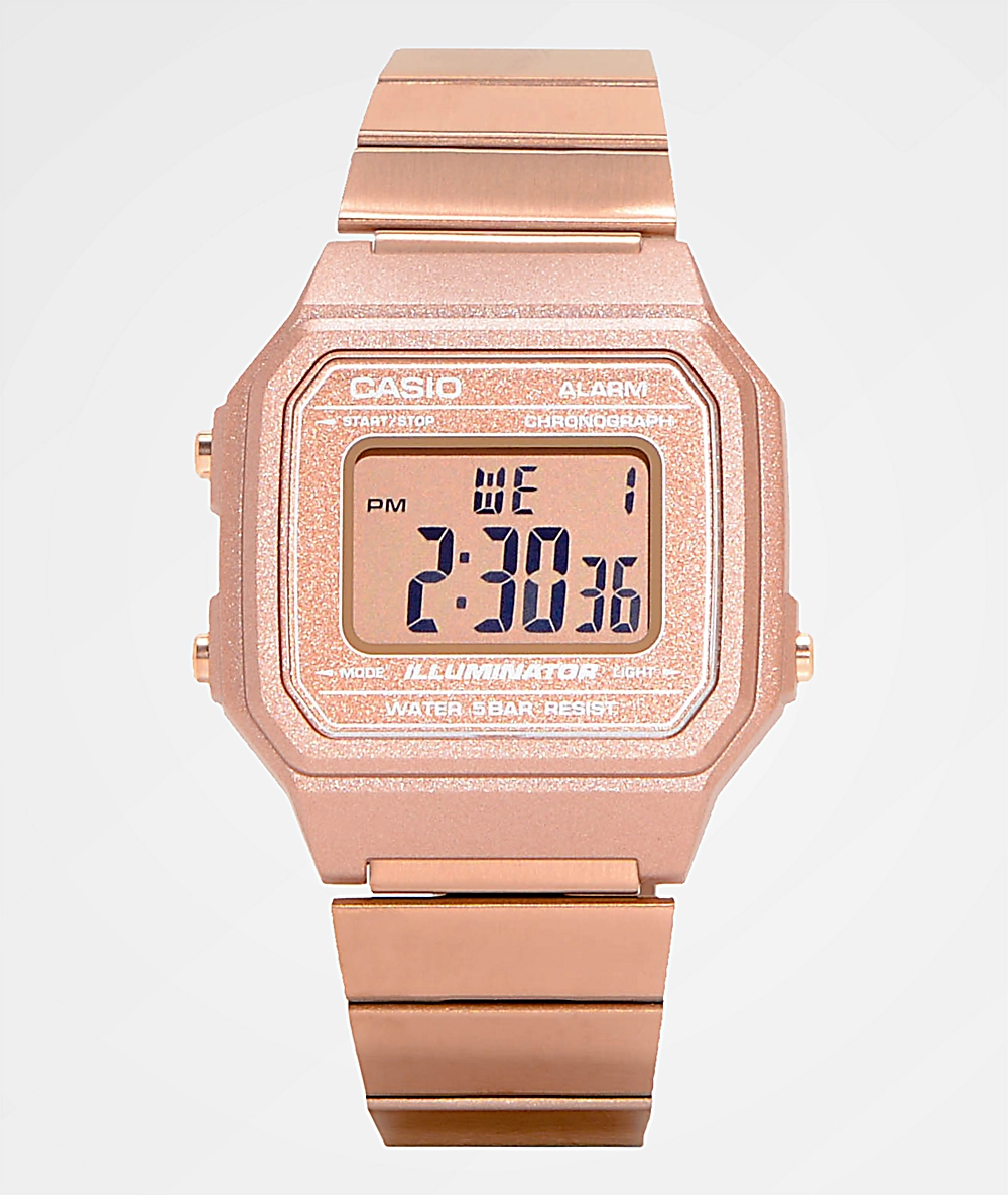 G-SHOCK Casio B650WC-5AVT Vintage Rose Gold Digital Watch
