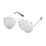 EMPYRE Empyre Opie Silver Aviator Sunglasses