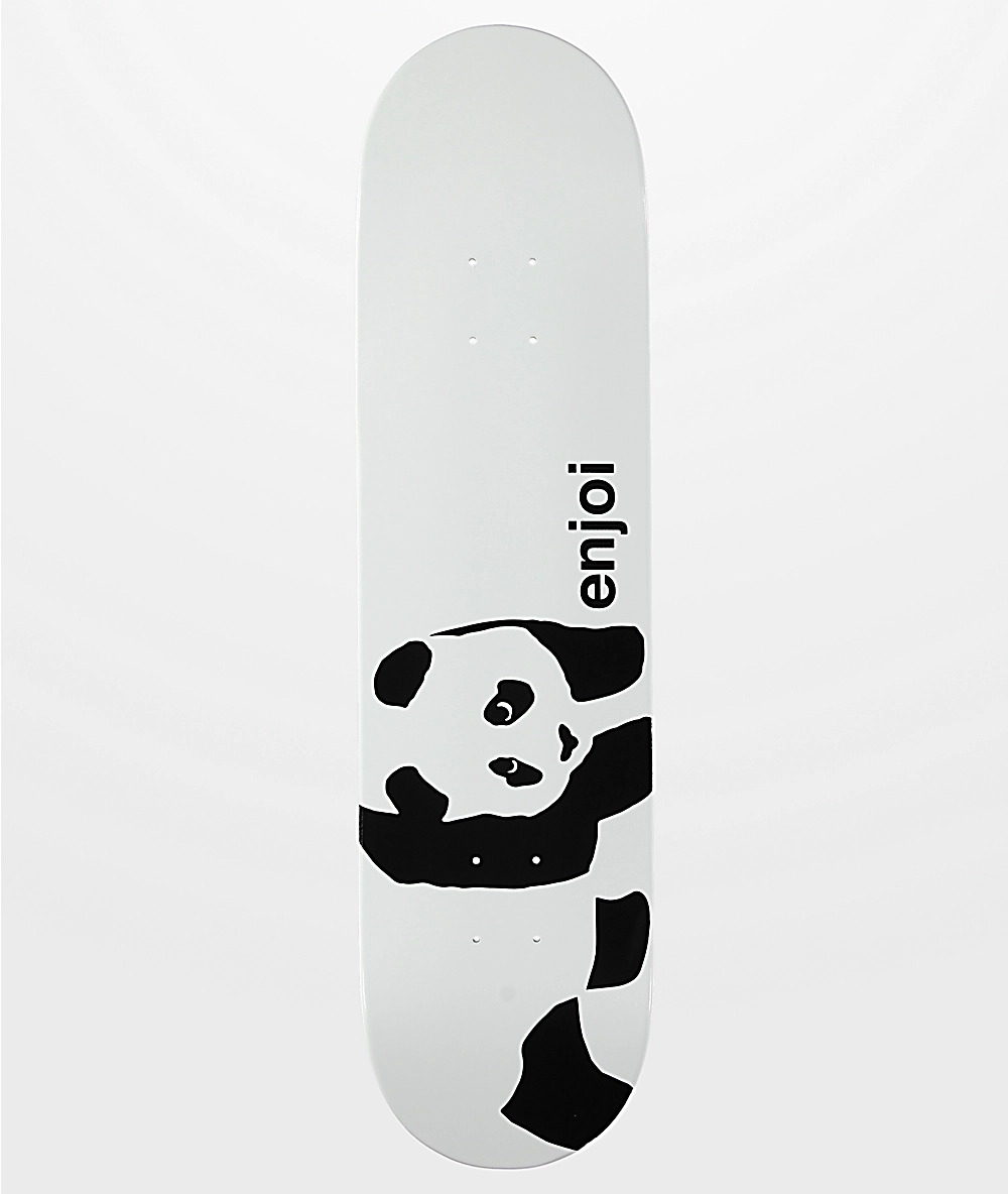 ENJOI Enjoi Whitey Panda Wide Logo 8.0" Skateboard Deck