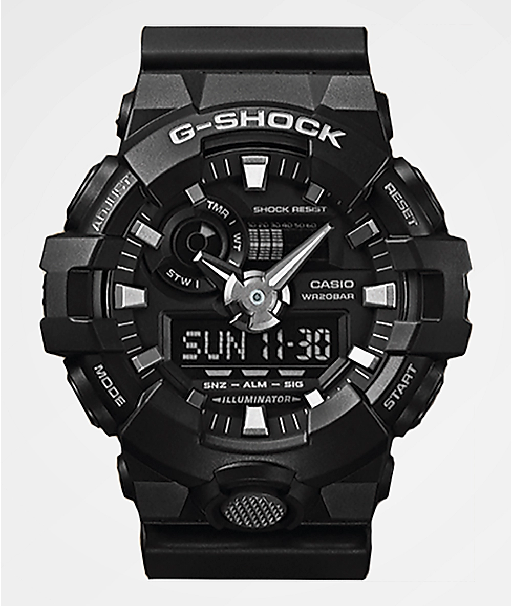 G-SHOCK G-Shock GA700-1B Front Button Black Watch