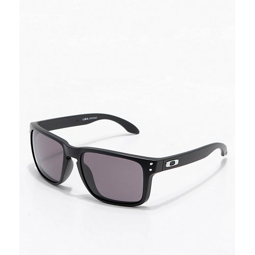 오클리 OAKLEY Oakley Holbrook XL Black & Warm Grey Sunglasses